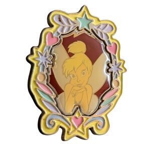 Tinkerbell MOOD Disney Parks Trading Pin Peter Pan Frame Pin Cameo